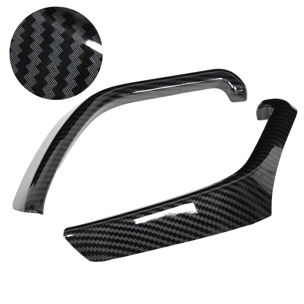 Wykończenie bocznej deski rozdzielczej z włókna węglowego Ziarno Pasuje do Forda F150 2015-2020