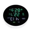 Air Quality Monitor Temperature Humidity Meter Digital Display Multifunctional Detector USB Charging
