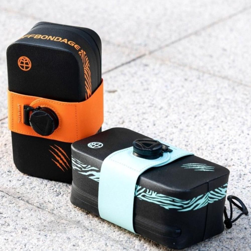 PU Leather Bicycle Saddle Bag Knob Type Cycling Bags New MTB Cycling Tail Bag Bike Accessories