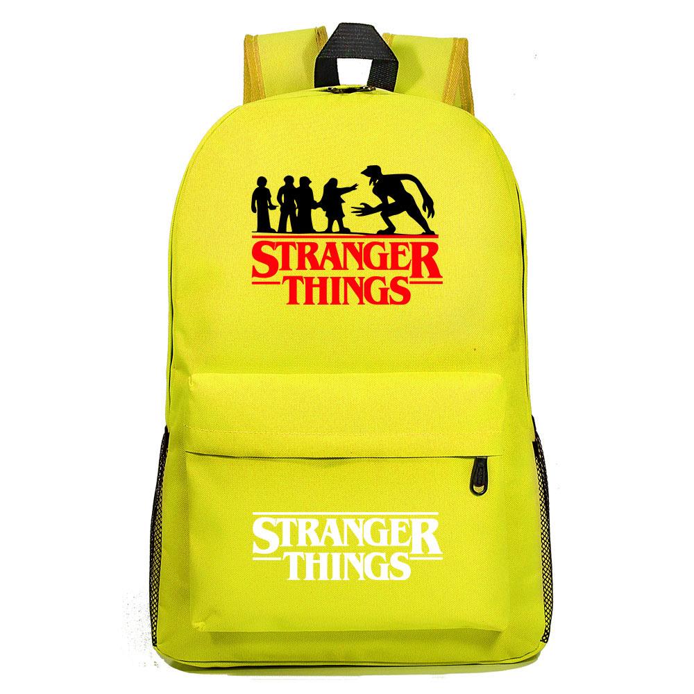 Stranger Things Student Backpack, Men's and Women's Casual Backpack CLE