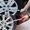 17/19/21/23mm Adjustable Ratchet Spanner Extendable Wheel Brace Wrench  Car Tire Repair Tool