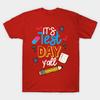 Unisex Fashion TShirt Test Day Print TShirt Plus Size S-5XL T-Shirt 100%Cotton Tops O Neck Short Sleeve Tees