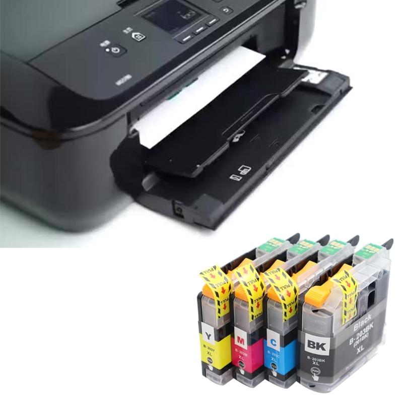 Friendly ABS Liquid Ink Cartridge LC101 LC103 Printer Quick Snap Design Long Lasting