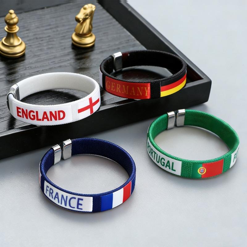 2026 World Cup National Team Bracelet Football Fan Bracelet
