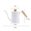 Pour over Kettle Ergonomic Handle Stainless Steel Coffee Tea Pot Drip Coffee Kettle for Office Camping Outdoor Coffee Maker