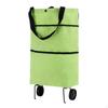 Foldable Wheeled Shopping Bag Large Capacity Portable with Wheels Easy To Clean Rolling