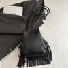 Tassel Phone Bag With Magnetic Closure For Daily Casual Wear