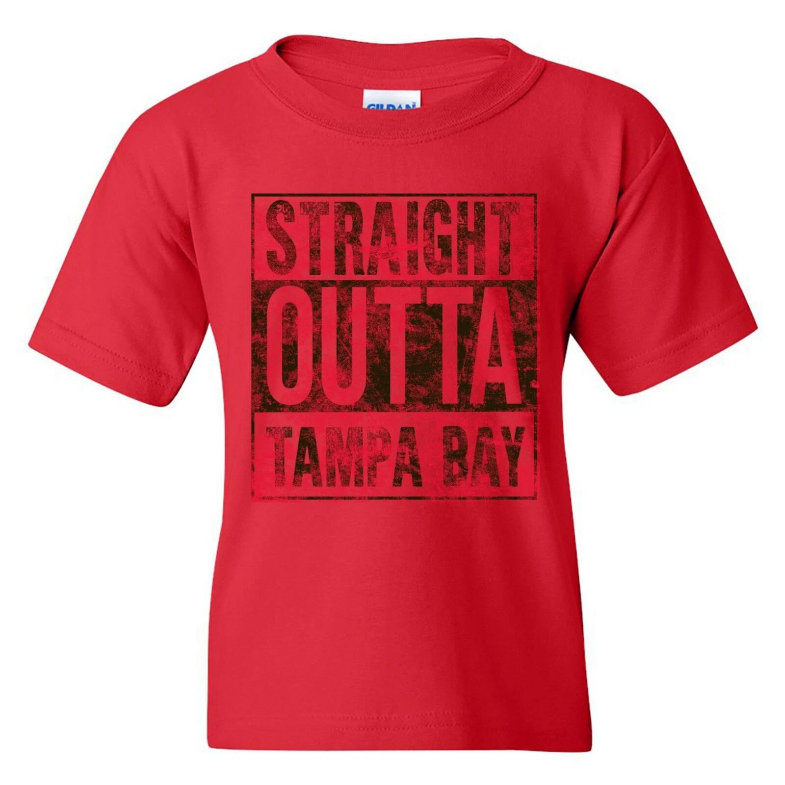 Straight Outta Tampa Bay - Football Youth T Shirt 2XL