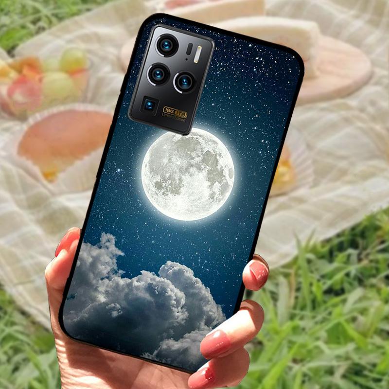 Für ZTE Axon 30 Ultra 5G Stoßfeste Silikon-Weich-TPU-Handyhülle Für ZTE Axon 30 Ultra Mode Cartoon Schutzhüllen Cover