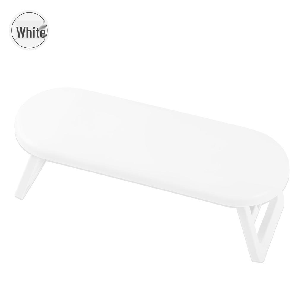 Portable Foldable Russian Manicure Hand Rest with Lamp Support