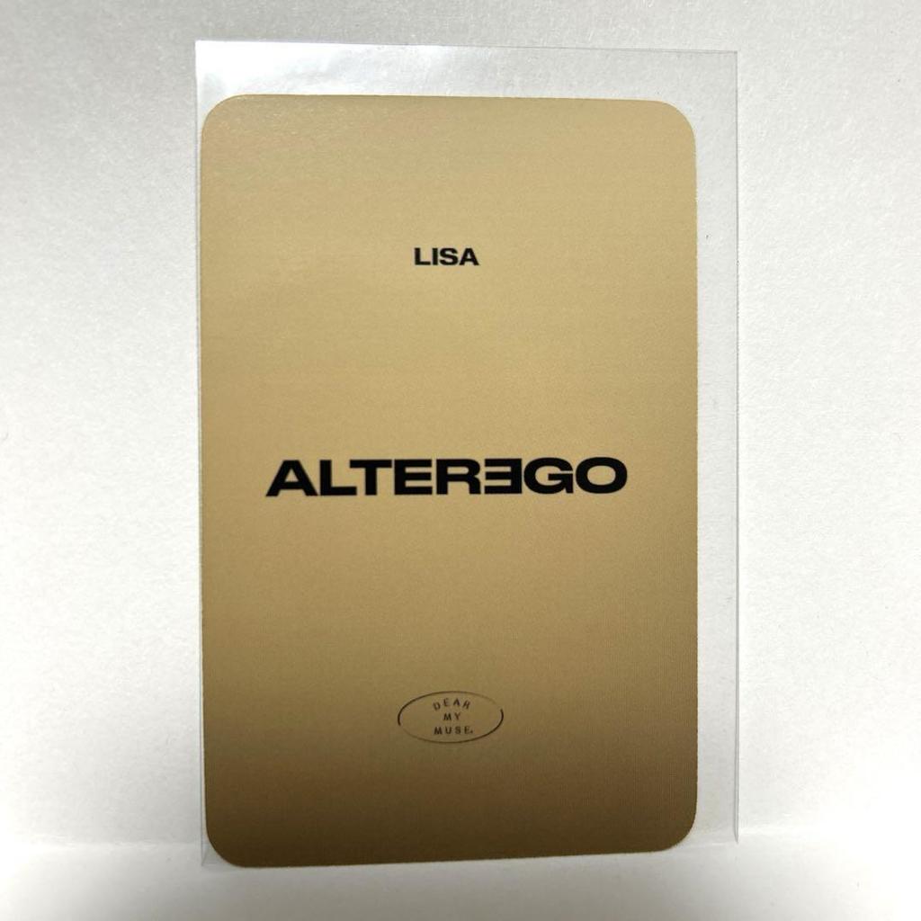 [USED] LISA BLACKPINK alter ego DMM Trading Card A