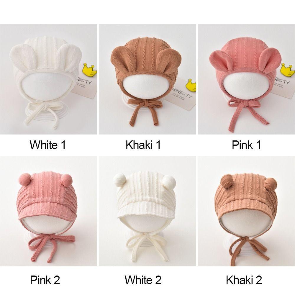 Cotton Ear Protection Cap Windproof Pullover Caps New Fashion Children's Cap  Boys Girls