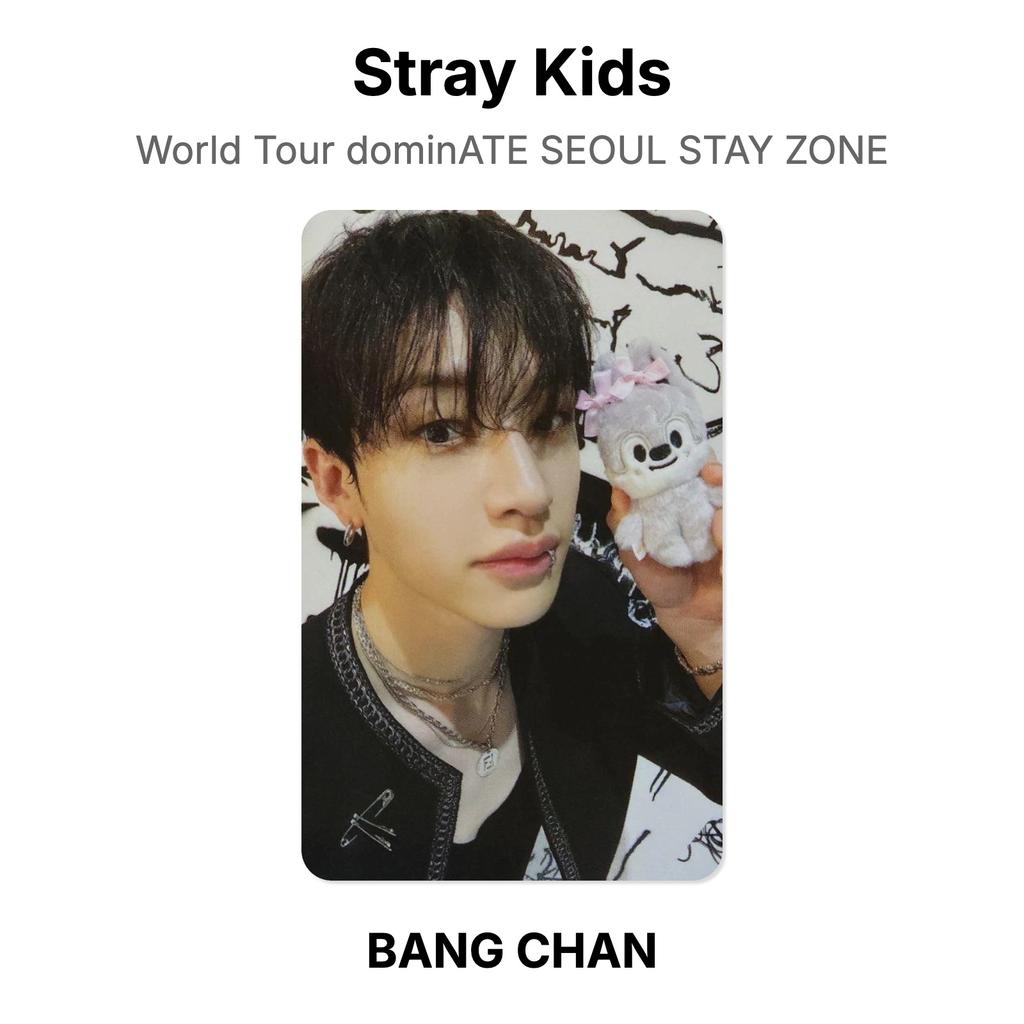 Stray Kids World Tour dominATE SEOUL STAY ZONE Official Photocard