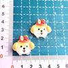 DIY Candy Toy Resin Accessories: Cartoon Puppy, Panda, Cat Cream Glue for Phone Cases.
