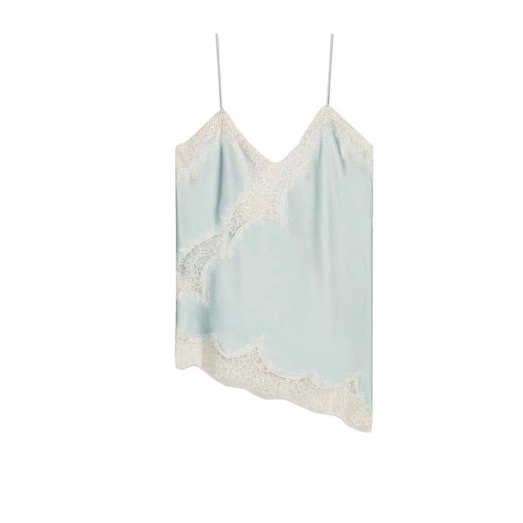 2026 Asymmetrical Lace Patchwork Camisole: Chic & Sexy Autumn/Winter Fashion