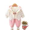 Kids Casual Long-Sleeve Set, Comfortable Daily Wear Outfits