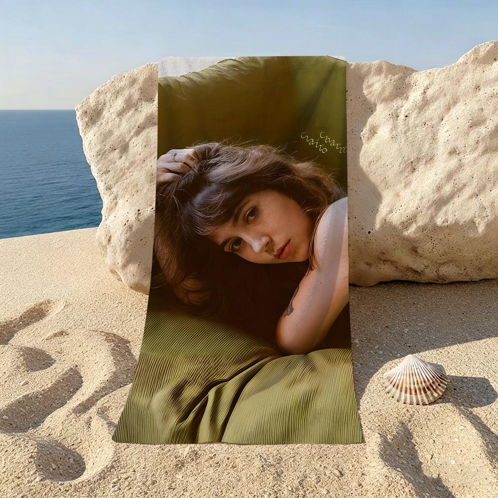 Singer Clairo Charm Towel For Beaches Yoga Studios Gyms Hot Springs Swimming Pools And Picnics