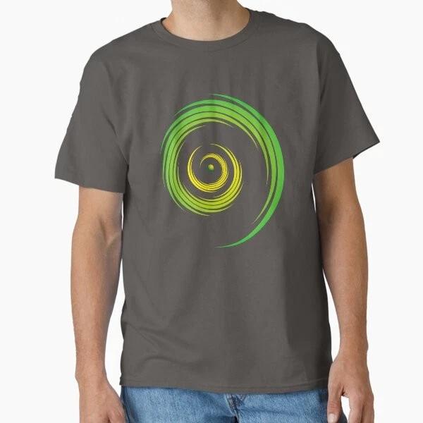 Green Spin Classic TShirt Made In UsaAus TShirt S2xl S