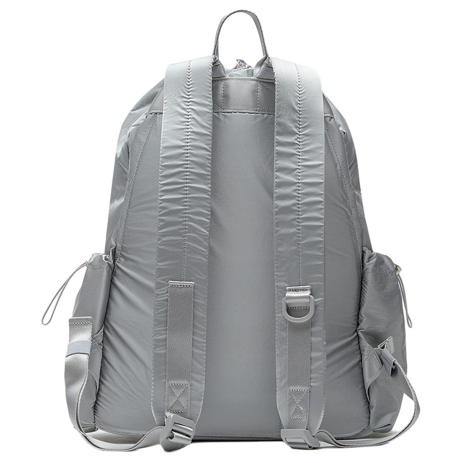 New New Balance Nylon Backpack Unisex Silver NBGCEF70491