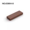 20Pcs  MOC Parts 63864 Tile 1 x 3 Compatible Bricks DIY Assmble Building Blocks Particle Kid Puzzle Brain Toy Gift