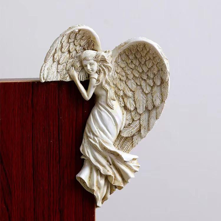 Angel Door Frame Ornament Home Ornament Door Frame Design Art Angel Nordic Style Resin Design