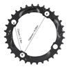 32T 104mm BCD High Strength Steel Round Chainring Chain Ring for Mountain Bike Part
