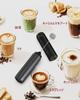 CIRCLE JOY Rechargeable Milk Electric Milk Frother with Dual Mixing for Hot Black Frother, Cover, Head, Compact, Ultra-lightweight, Coffee,