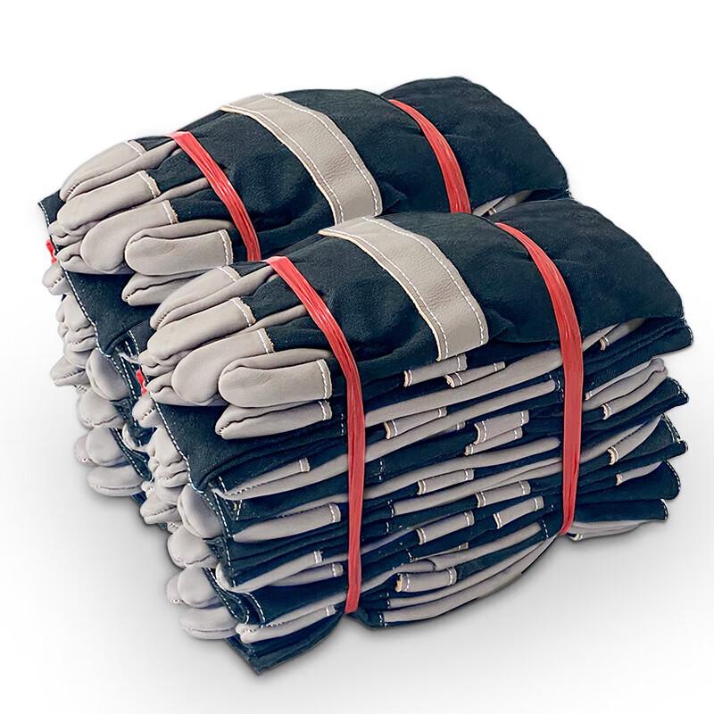 Halbleder-Schweißerhandschuhe