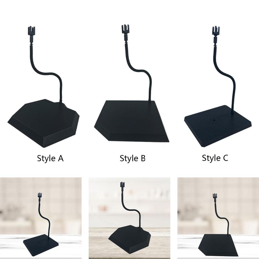 Action Figure Base Doll Model Support, Action Figure Stands Sturdy Display Holder Adjustable for 1/6 1/9 and 1/12 Toy Dolls