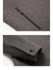 Men's Light Luxury Double-Sided Wool Coat - Short Lapel Autumn/Winter Jacket for Business Casual Wear