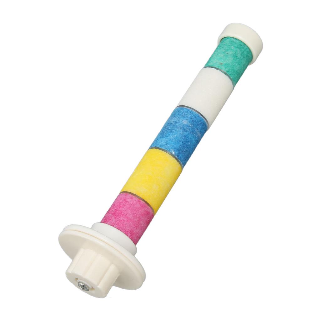 Bird Perch Stand Toy Quartz Stone Wearproof Durable Grinding Claws Beak Washable Bird Cage Accessories for Indoor