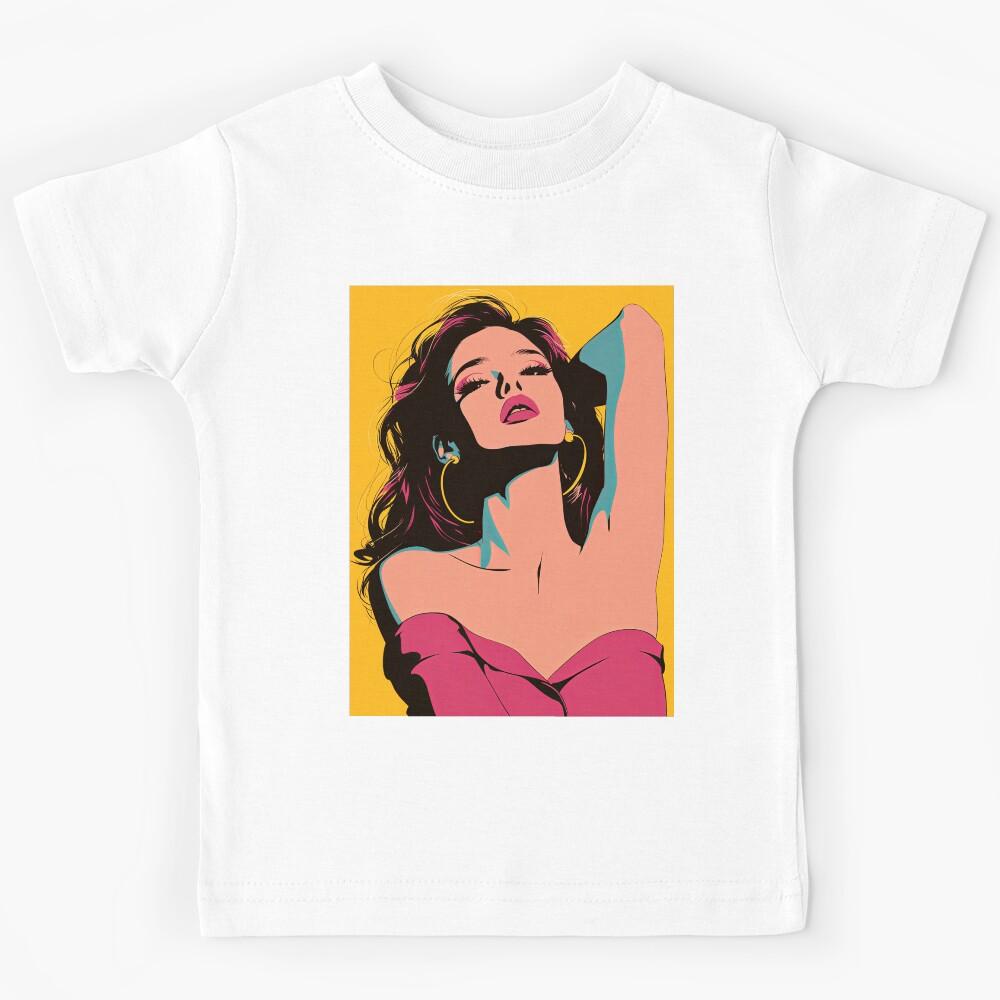 Retro Bombshell Kids T-Shirt 150