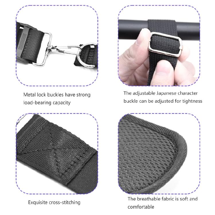 Comfort Fit Adjustable Trimmer Shoulder Belt Trimmer Strap Easy Release Brush Cutter Harness Antislip