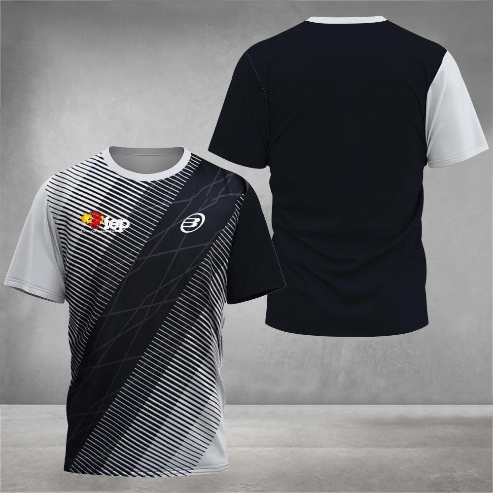 Fashion Men's Quick-Drying Short Sleeve Printed Crew Neck Top Loose T-Shirts Men’s