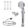 shower chlorine shower disassembly and water volume and pressure water pressure booster shower skin water water leak powerful cleaning dirt easy