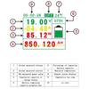 F26C Ammeter 1.8-inch Screen LCD Current Combo Meter Easy Installation DC120V