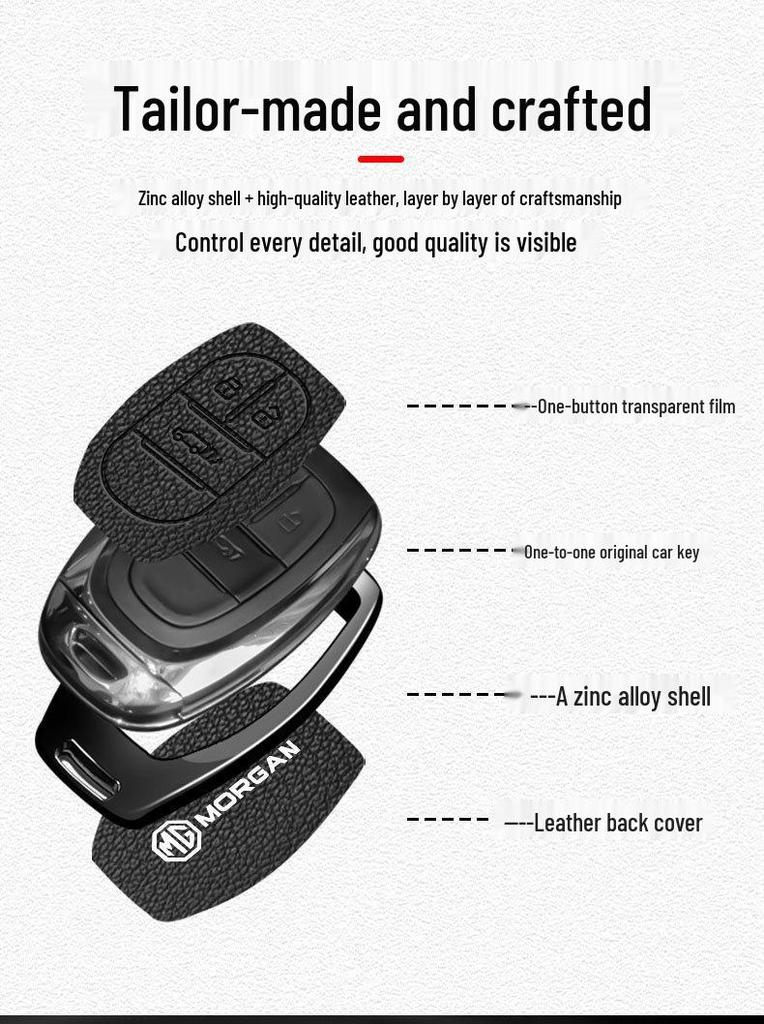 MG Majestor Key Case Extender for MAXUS 7 - High-Grade Buckle G50 Plus for Men & Women