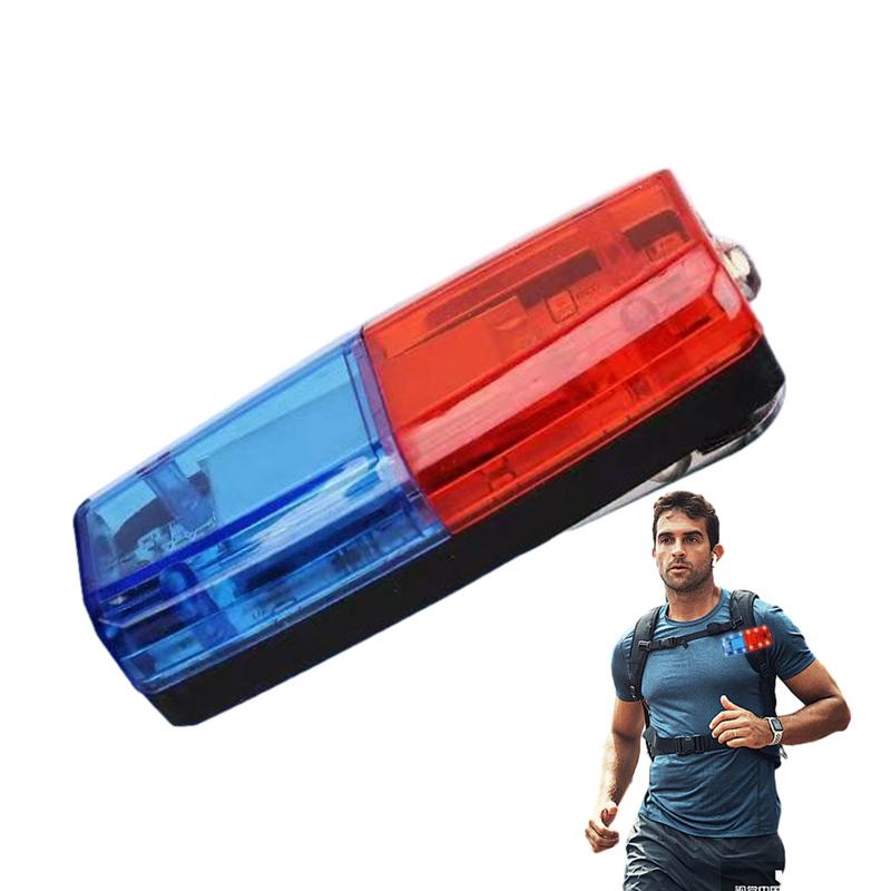 LED Safety Light Shoulder Light Warning Strobe Shoulder Flashlight USB Charging LED Light IP65 Waterproof Safety Strobe Light