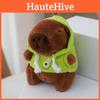 Cute Capybara Plush Pendant Toy Avocado Green Fluffy Stuffed Animal 12cm