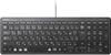 ELECOM Wired Pantograph Compact Keyboard, Black, TK-FCP097BK