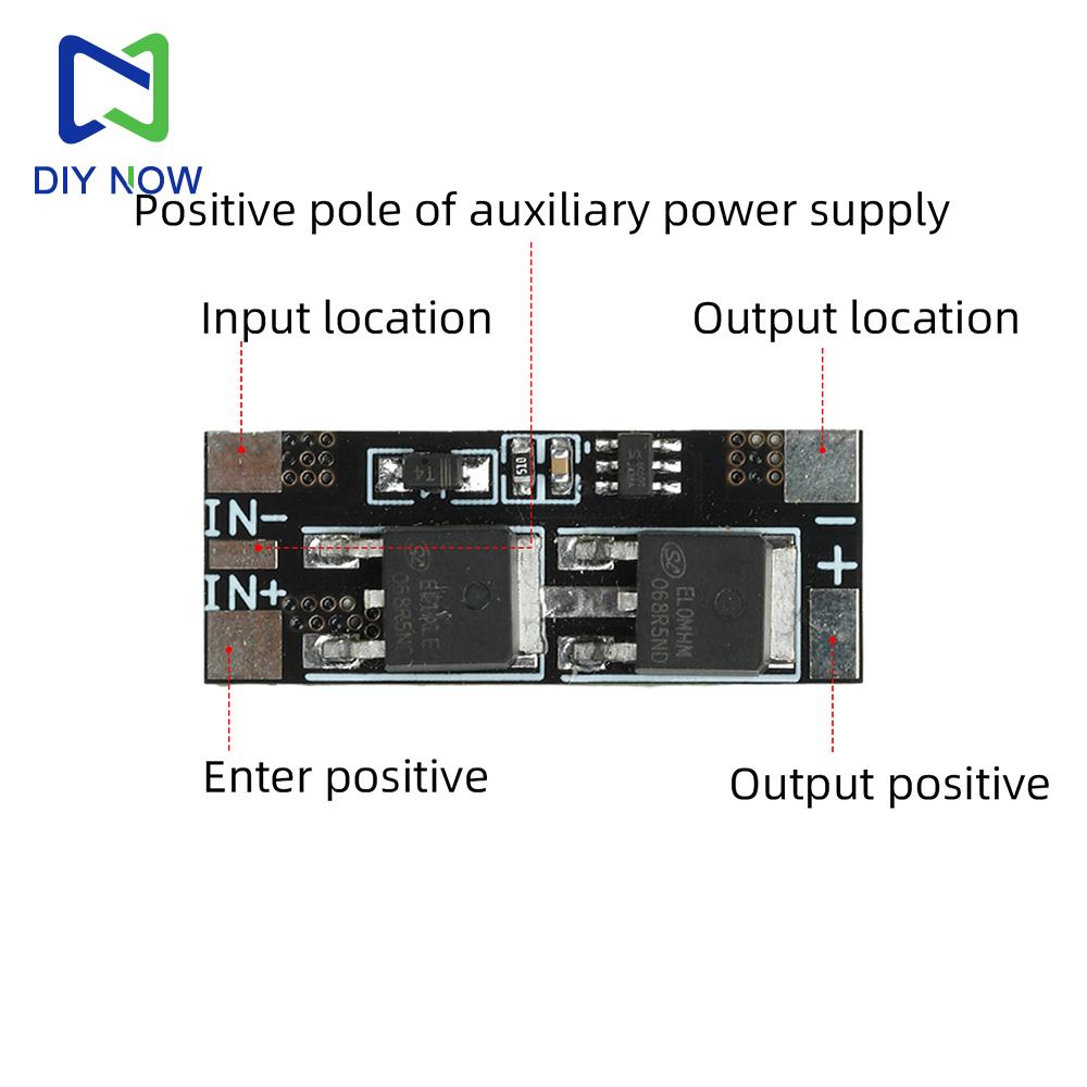 DC 1-60V Ideal Diode Module Solar Charging Anti-Reverse Current Zero Voltage Drop 15A / 20A High Current Dual Parallel MOS
