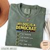Dog Democrat Free Housing Free Health Care Free Food Pays Zero Taxes Shirt or Kids Shirt