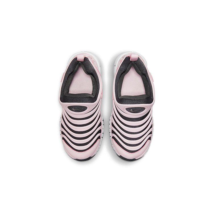 Nike Dynamo Free Low top Sports Casual Shoes Black Pink Children Aged 3 7 Years Old 343738-027