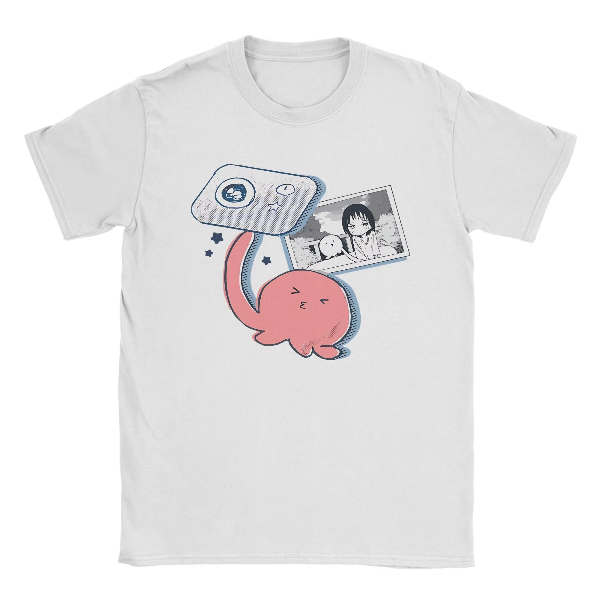 

Takopii and Shizuka T Shirt Unisex Y2K Casual Cotton T Shirts Beach Round Neck Hipster Tee Shirt Print Clothing Kawaii Clothes S