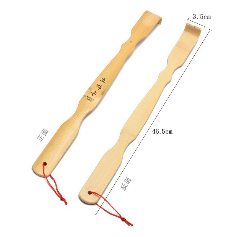 Handcrafted Bamboo Back Scratcher - Perfect for Independent Use and Elder Care.