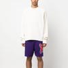 Y-3 Printed Logo Sports Casual Shorts Men Shorts Deep-Purple IA3098