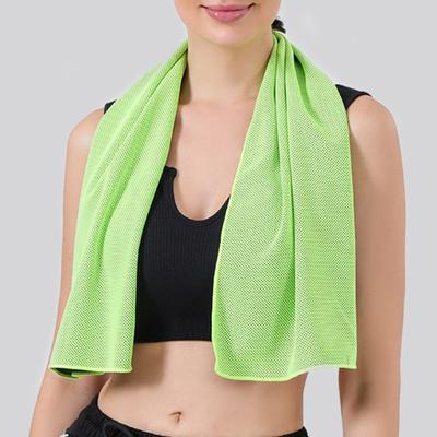 1 Set Ice Cooling Towel Portable Quick-Dry Super Absorbent Summer Cooling Towel for Outdoor Sports Fitness