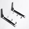 Wall mounted kitchen rack retractable bracket thickened oven rack 304 stainless steel microwave oven rack