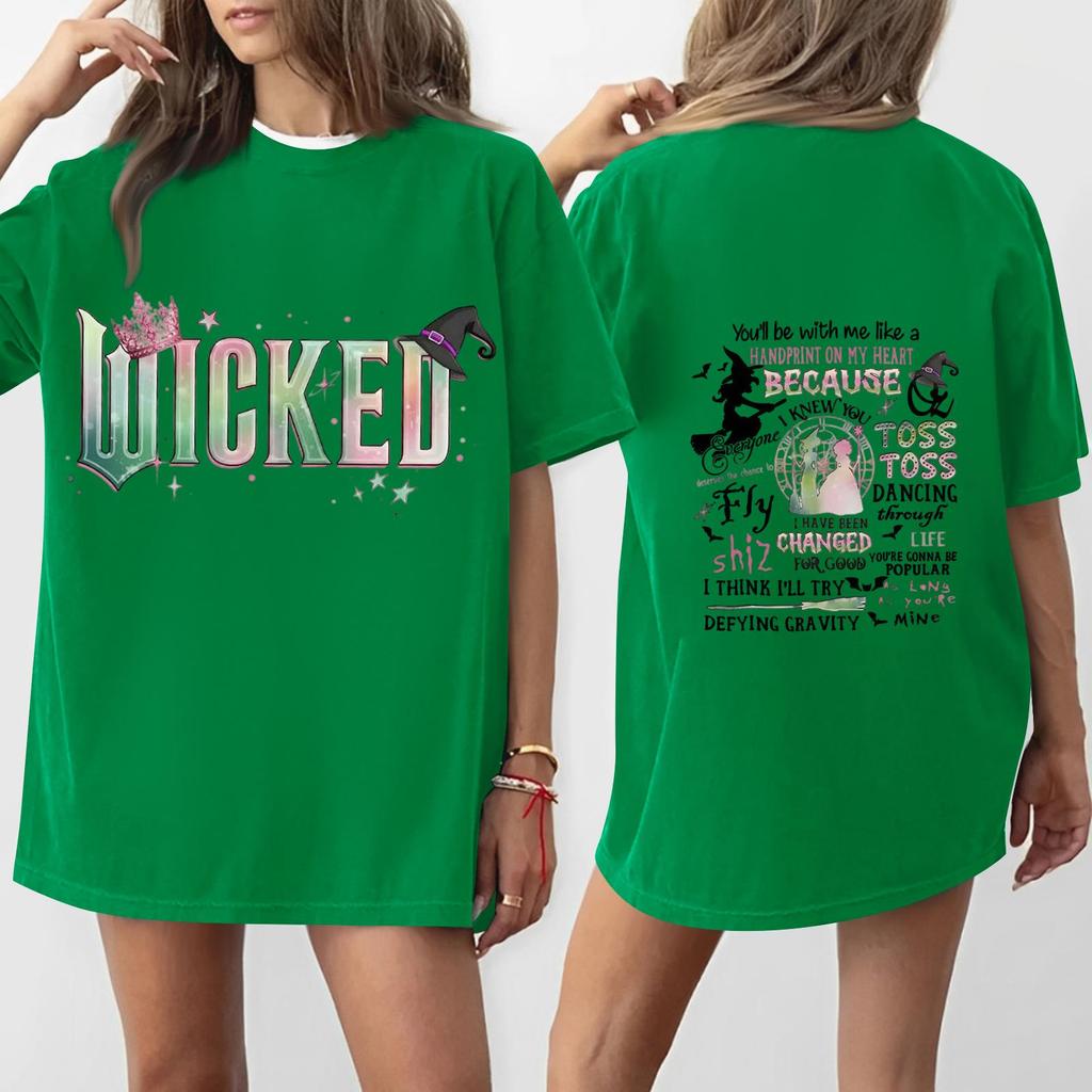 Women's Casual Fashion Round Neck Printed Short Sleeve T-Shirt Top