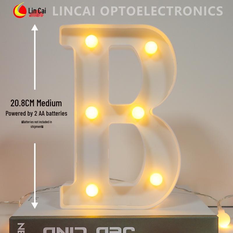 LED Alphabet Light Signs for 'Marry Me' Proposals and Birthdays – 26 Luminous Letters